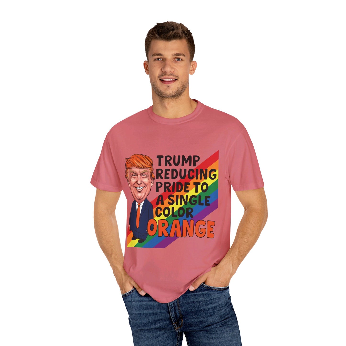 Anti-Trump LGBT+ Pride T-Shirt