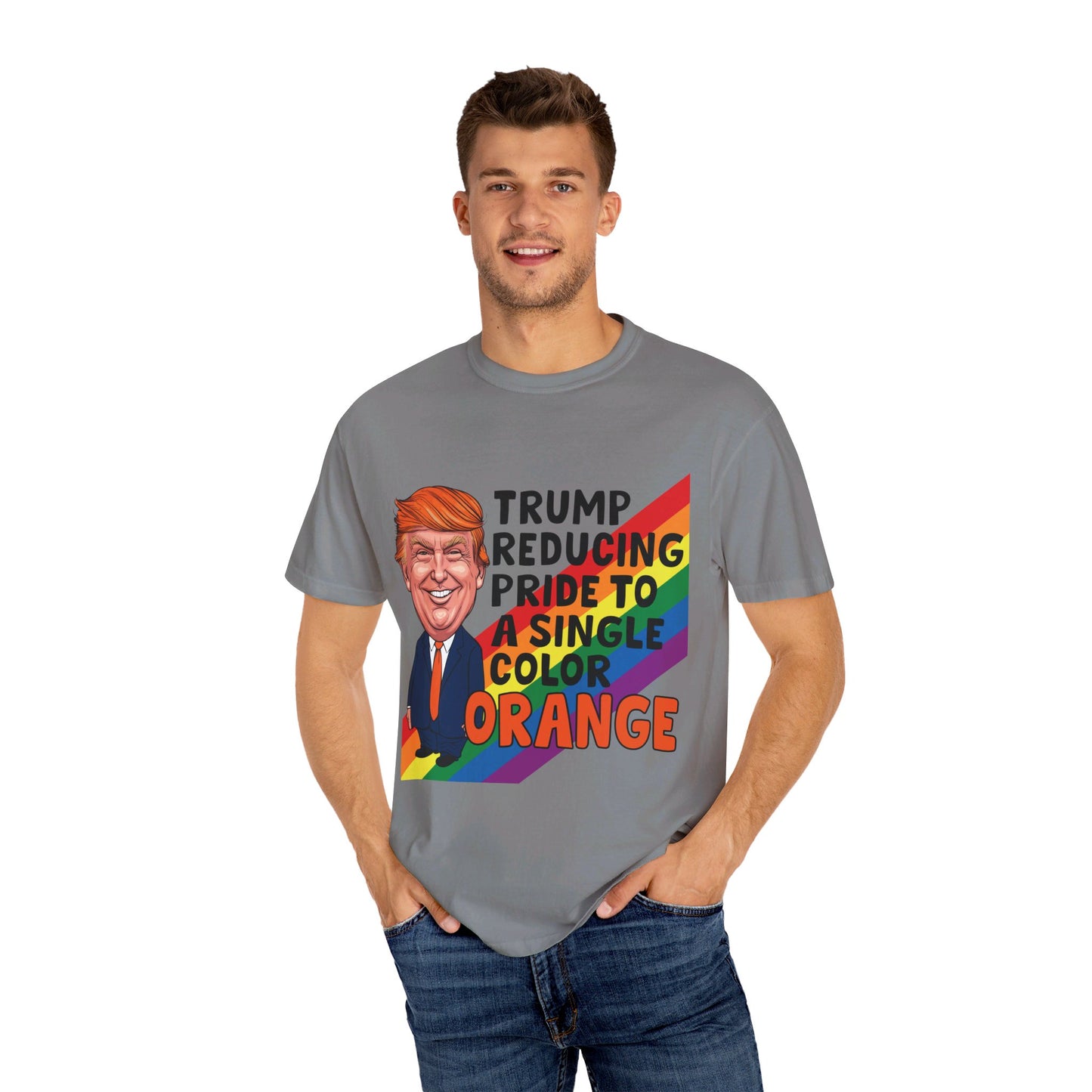 Anti-Trump LGBT+ Pride T-Shirt