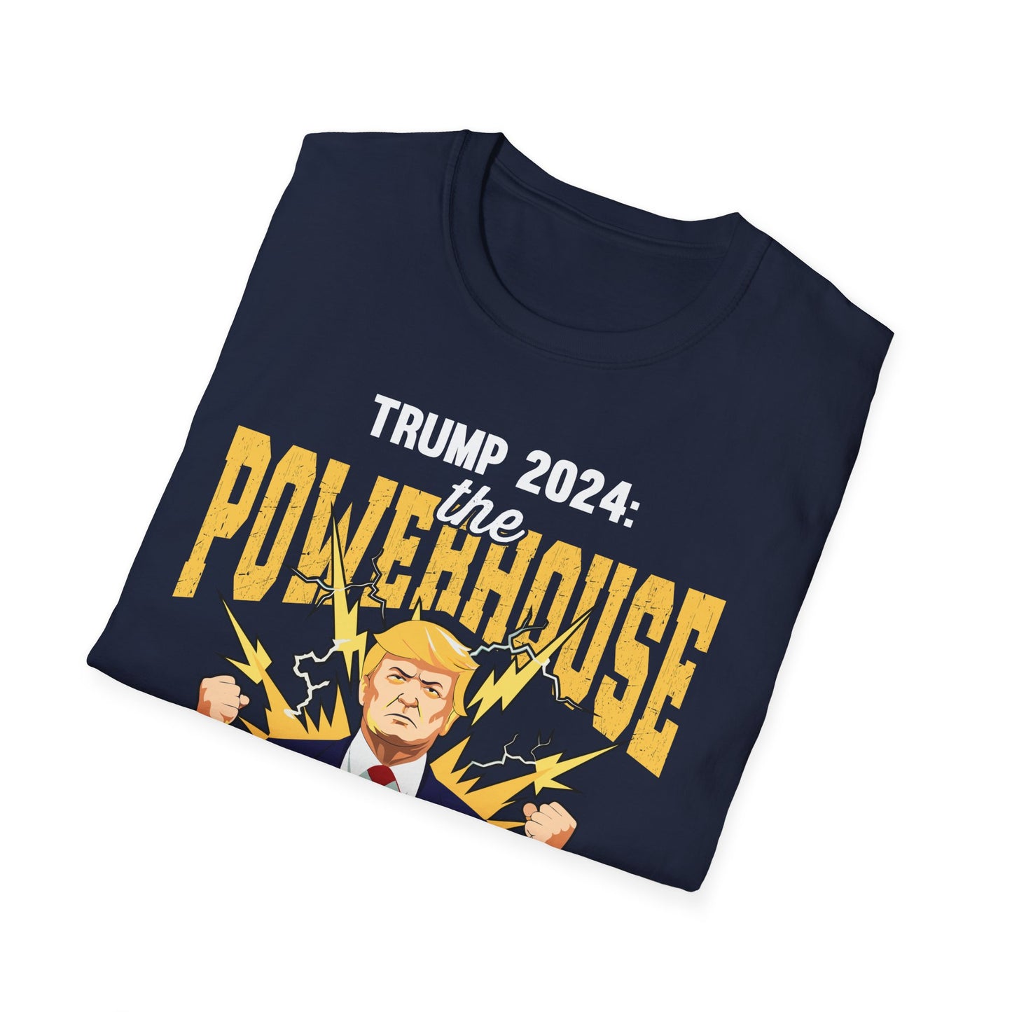 Patriot American, Power house Trump 2024 T-Shirt