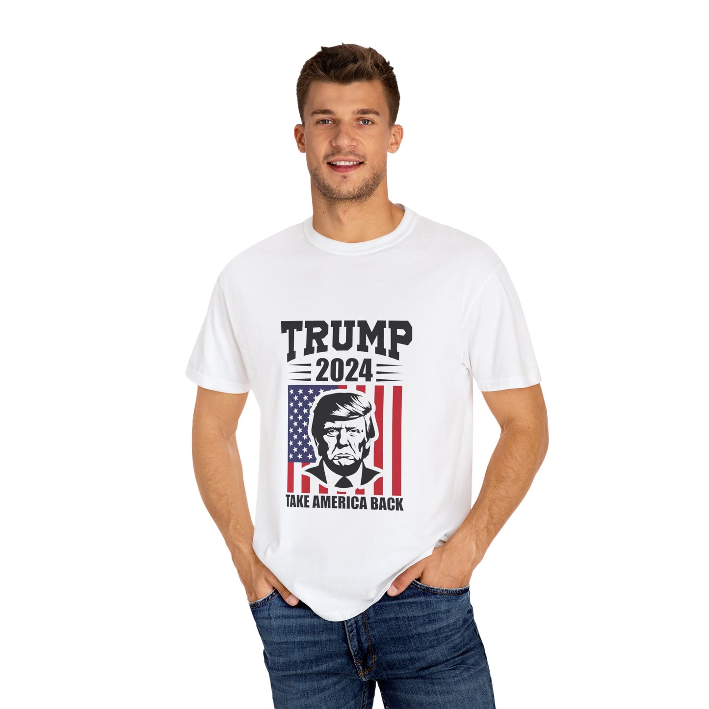 Take America Back 2024 Trump Retro Style T-Shirt