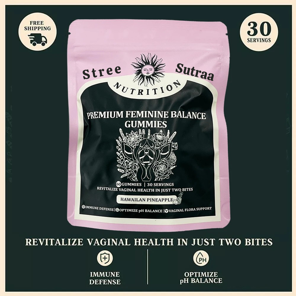 Stree Sutraa Feminine Harmony Gummies Ph Balance ™