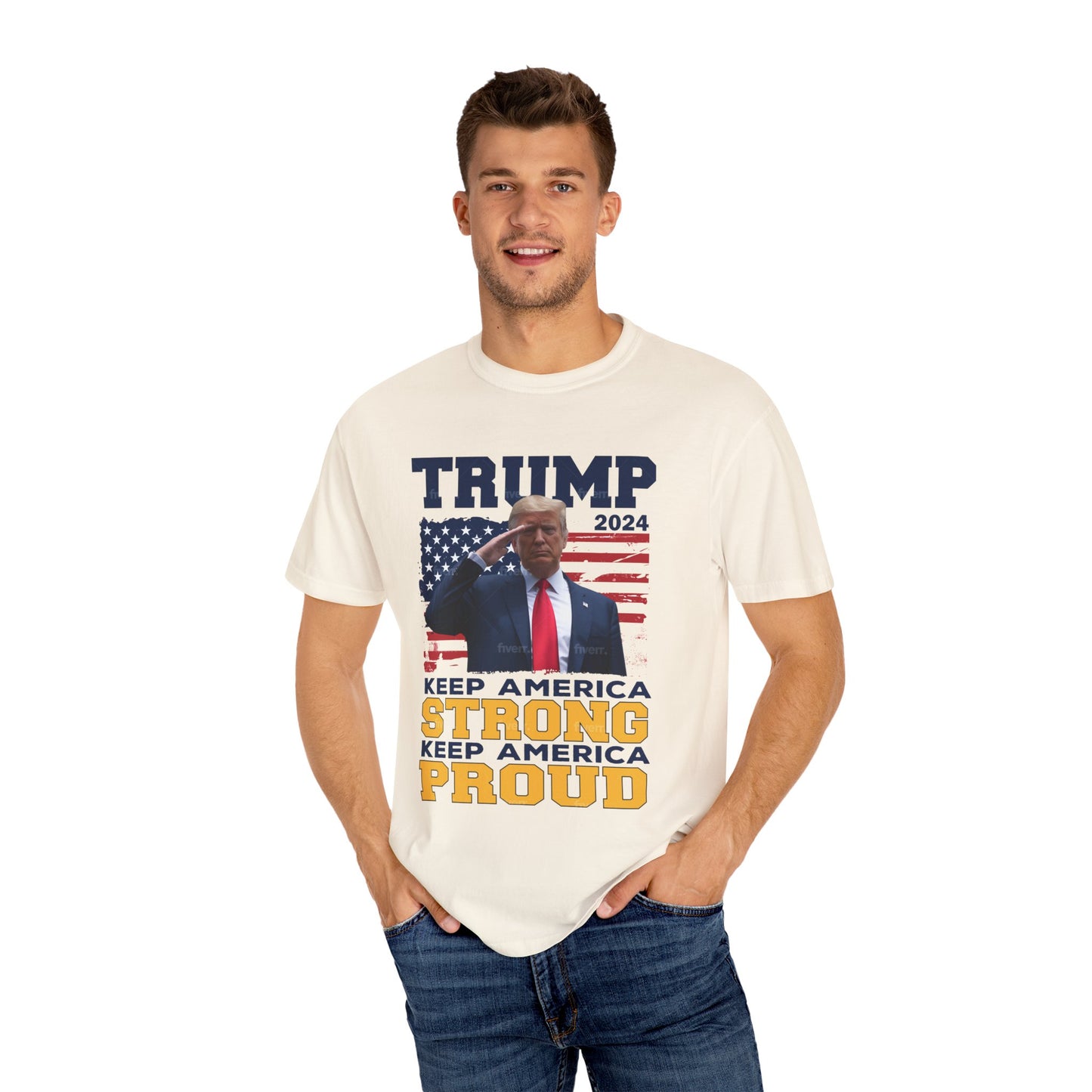 Keep America Strong & Proud, Trump 2024 T-Shirt