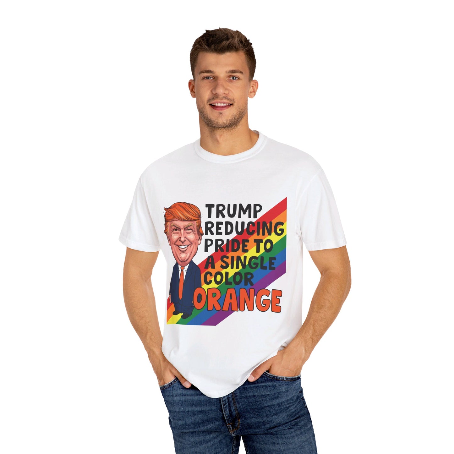 Anti-Trump LGBT+ Pride T-Shirt