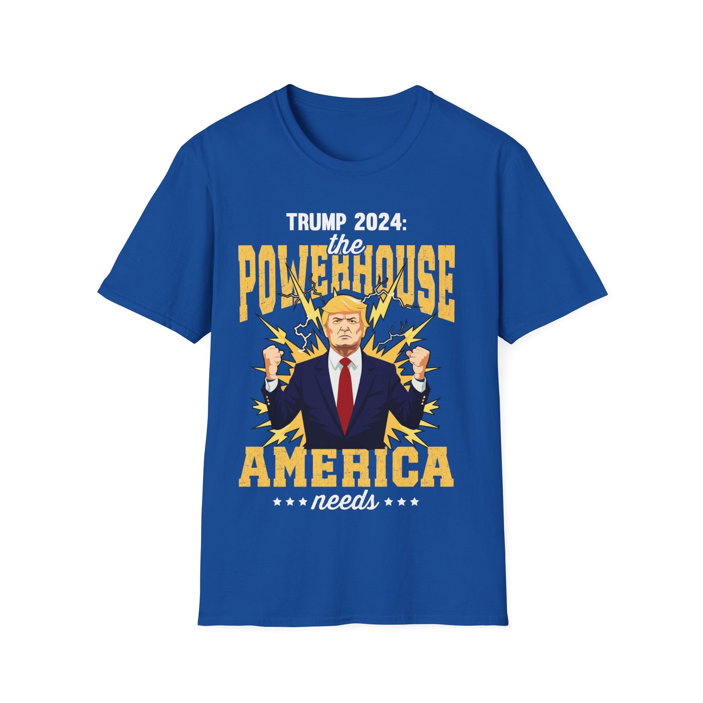 Patriot American, Power house Trump 2024 T-Shirt