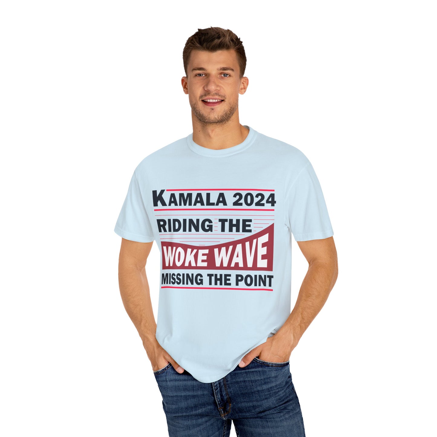 Anti Woke Kamala 2024 Support Trump T-Shirt