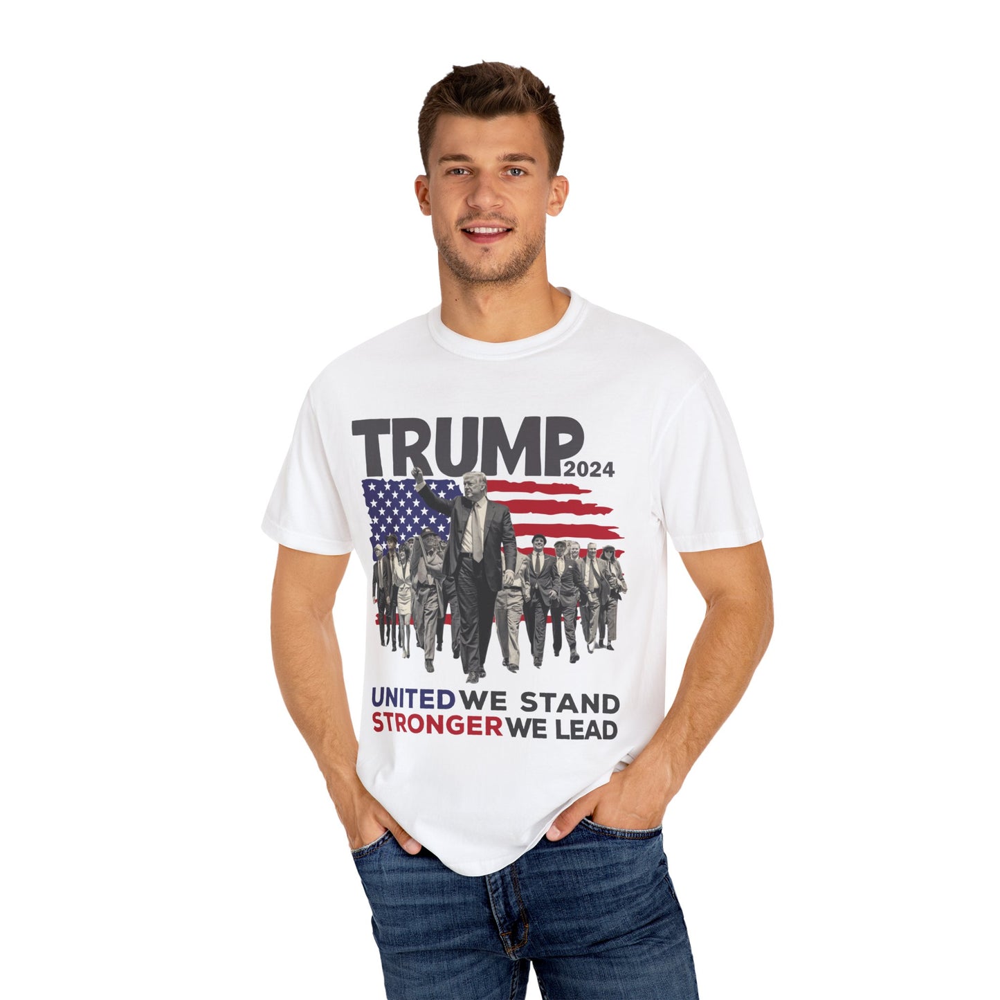 United We stand Support and Vote for Trump 2024 T-Shirt