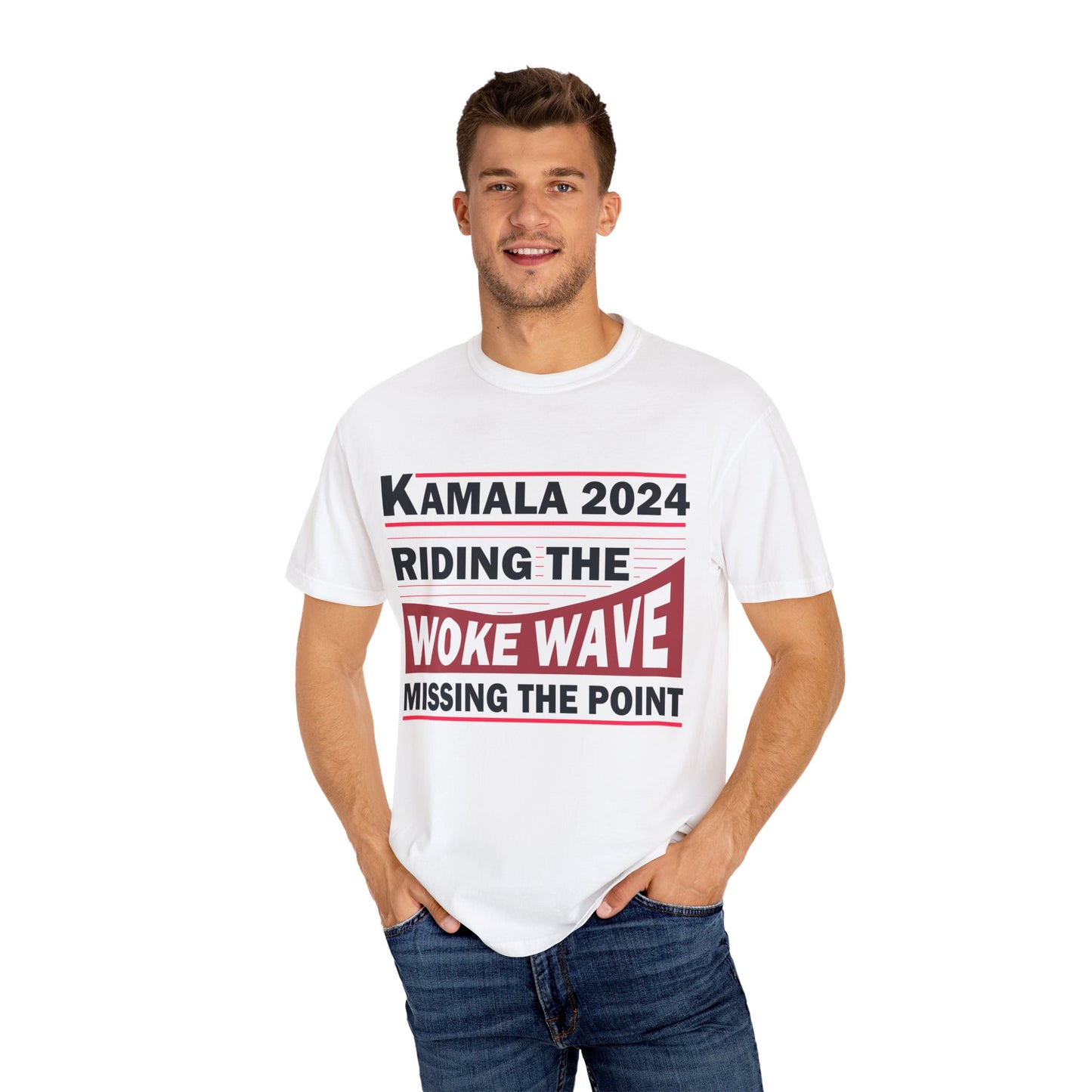 Anti Woke Kamala 2024 Support Trump T-Shirt