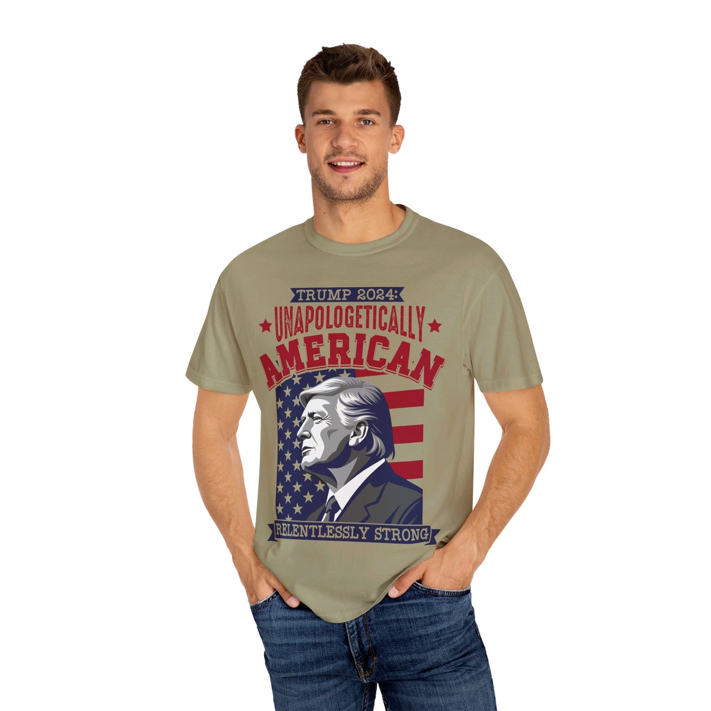 Unapologetically American, Relentlessly Strong Trump T-Shirt