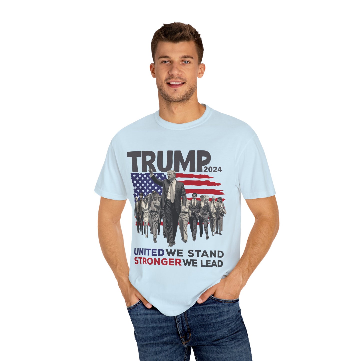 United We stand Support and Vote for Trump 2024 T-Shirt