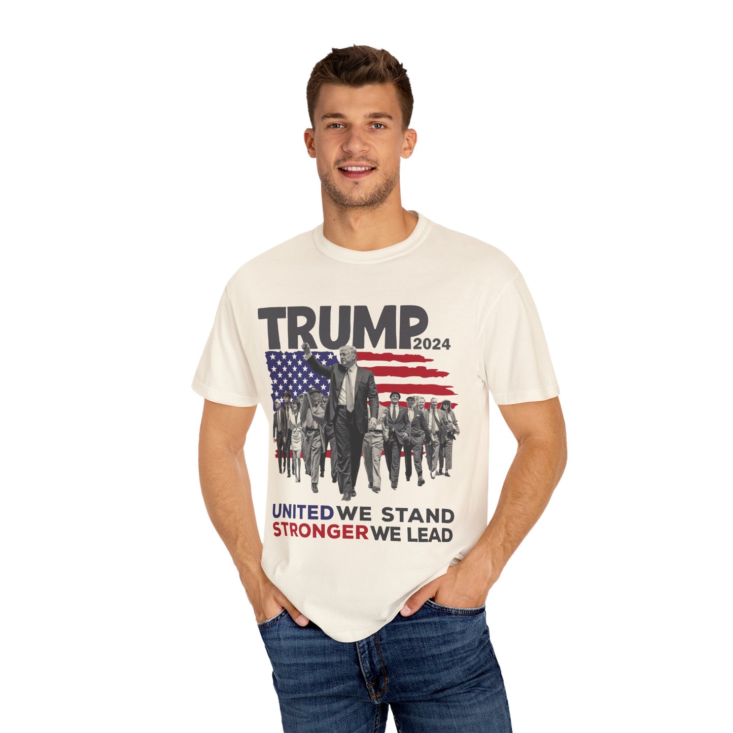 United We stand Support and Vote for Trump 2024 T-Shirt