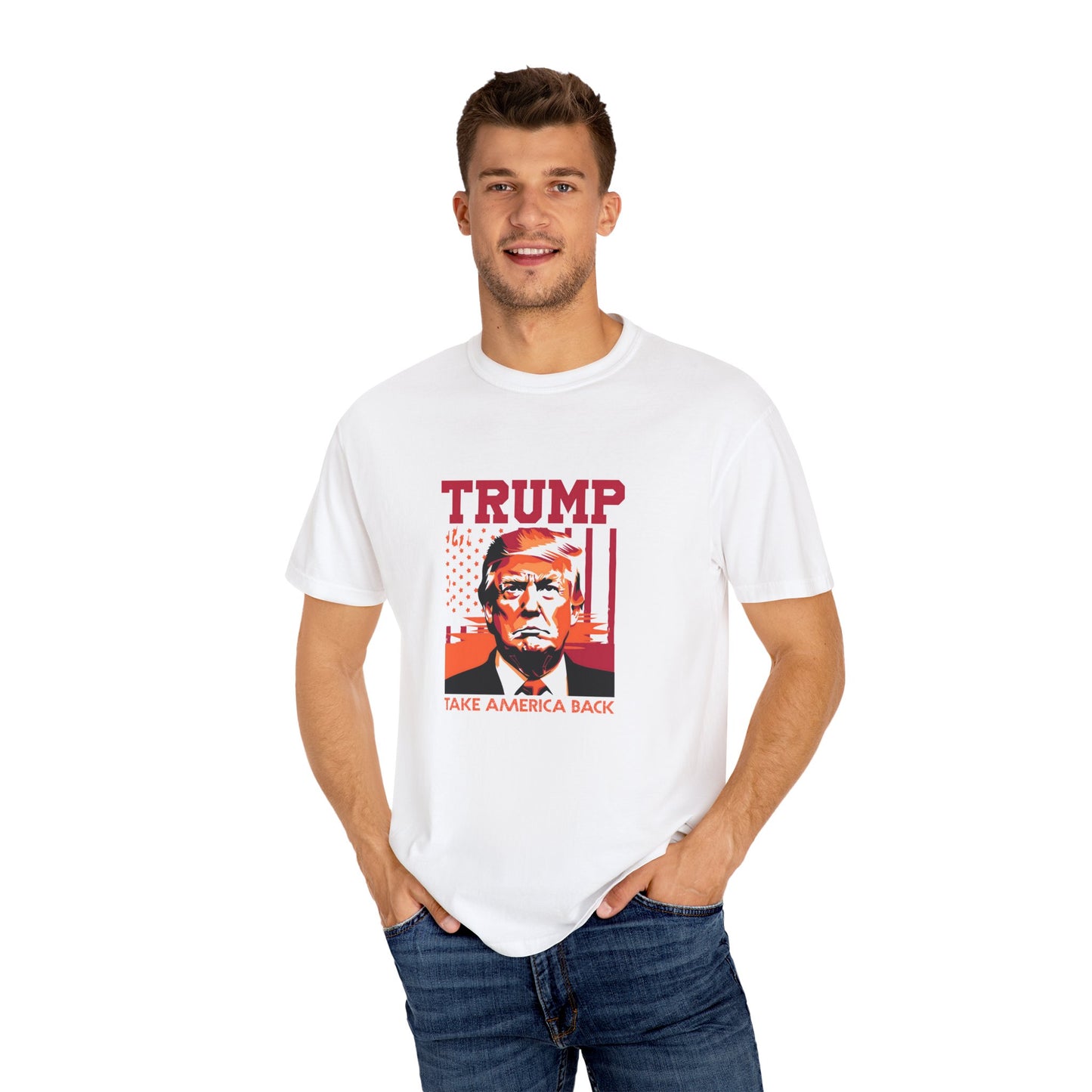 Take America Back, Trump 2024 Retro Style T-Shirt