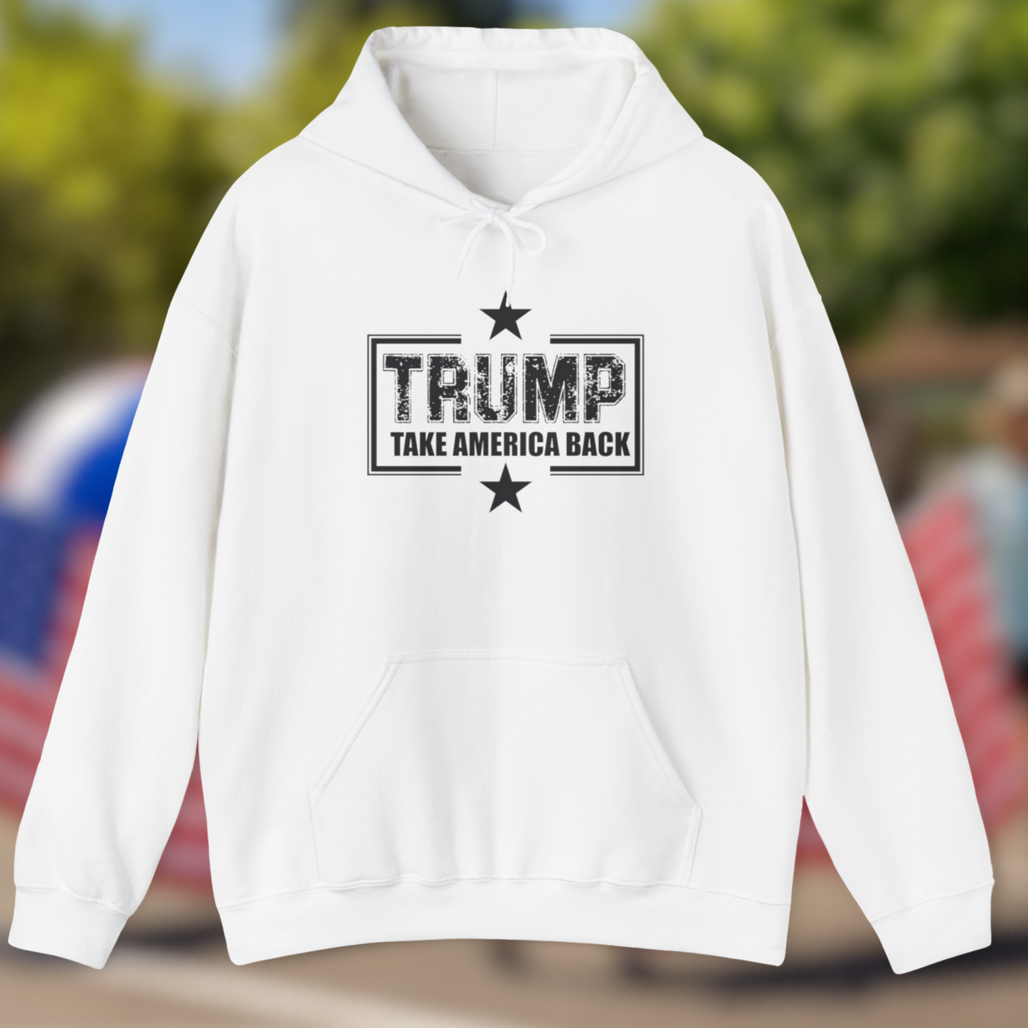 Take America Back 2024 Trump Hooded Sweatshirt