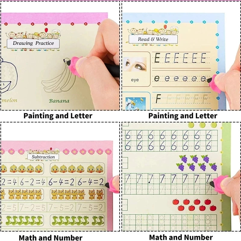 Unlock Your Child's Writing Potential with Our Magic Copybook - Free Shipping on All Orders!