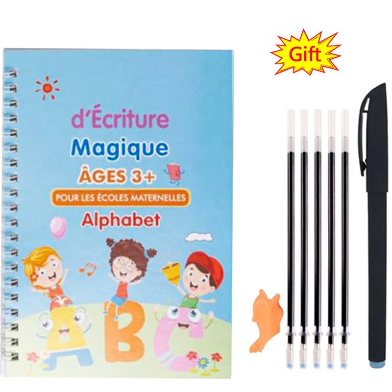Unlock Your Child's Writing Potential with Our Magic Copybook - Free Shipping on All Orders!
