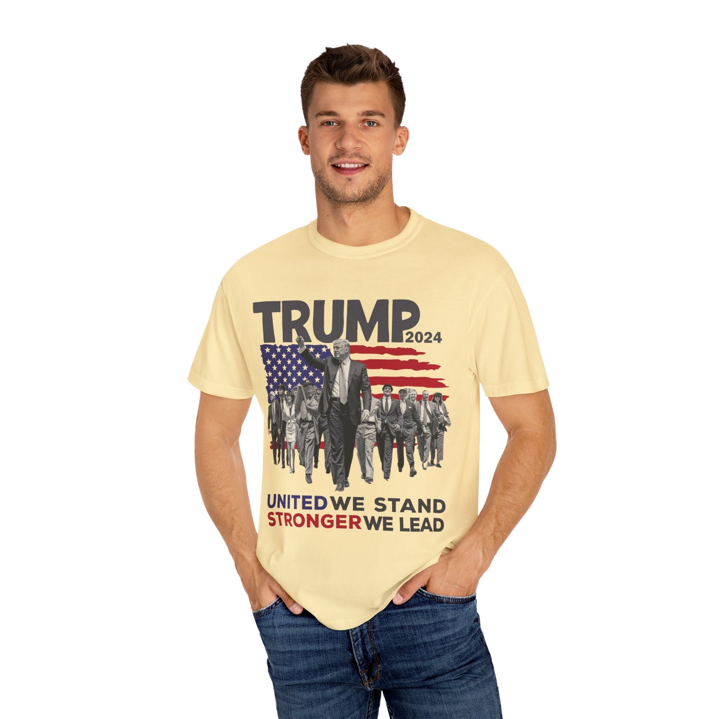United We stand Support and Vote for Trump 2024 T-Shirt