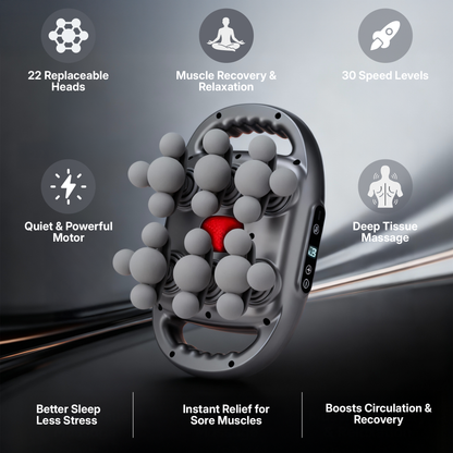 Ultimate 22-Head Massage Gun