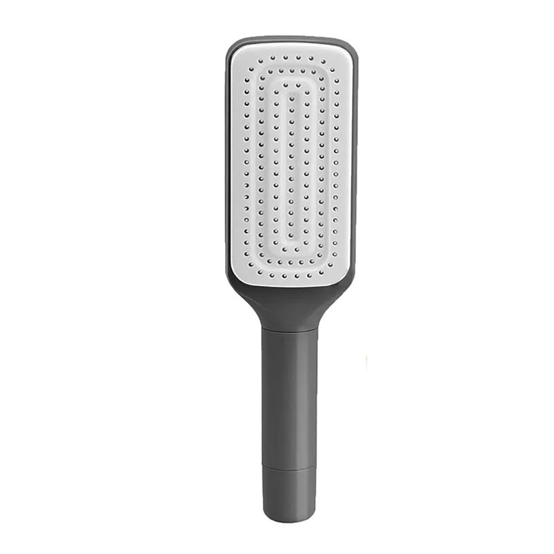 1/2Pcs Self-Cleaning Massage Brush Telescopic Comb One-Key Cleaning Hair Loss Airbag Scalp Massage Comb with Retractable Bristle