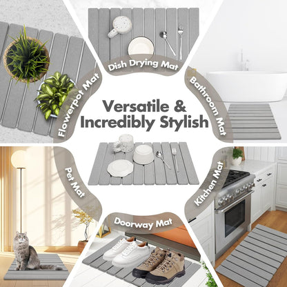 Eco-Friendly Instant Drying Stone Mat™