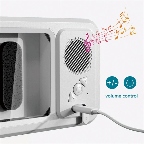 Wall Mounted Waterproof Speaker Stand for Bath Phone Holder with Seamless Touch Screen Bluetooth Music Shower System