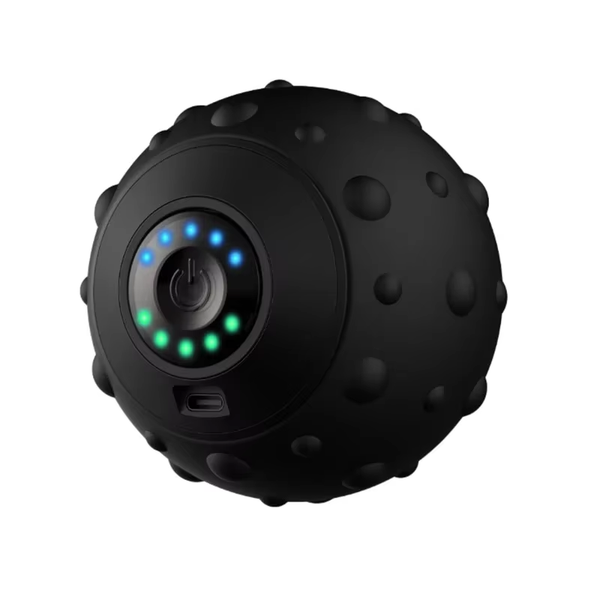 5 Speed High Intensity Vibrating Massage Ball for Muscle and Plantar Fasciitis Pain Relief Yoga Fitness Electric Massage Roller