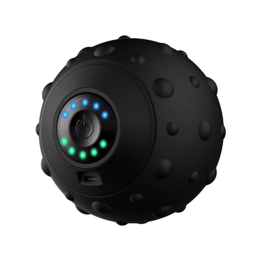 5 Speed High Intensity Vibrating Massage Ball for Muscle and Plantar Fasciitis Pain Relief Yoga Fitness Electric Massage Roller
