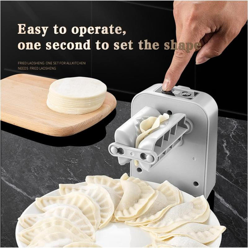1Pc Automatic Electric Dumpling Maker Machine, Automatic Rapid Forming Dumpling Machine Mold, Adjustable & Easy to Operate Home Dumpling Press