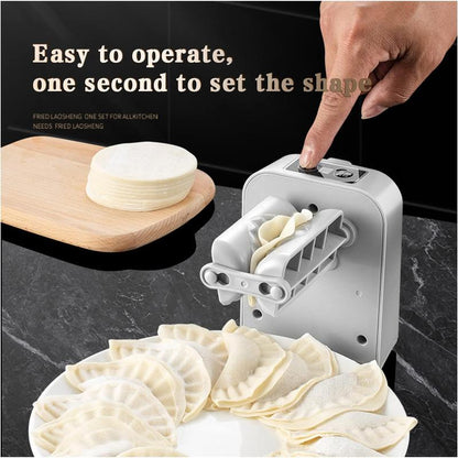 1Pc Automatic Electric Dumpling Maker Machine, Automatic Rapid Forming Dumpling Machine Mold, Adjustable & Easy to Operate Home Dumpling Press