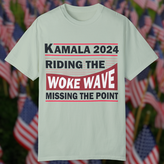 Anti Woke Kamala 2024 Support Trump T-Shirt