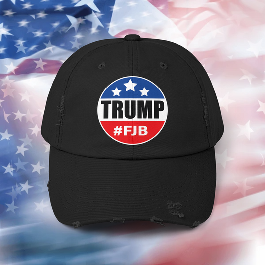Trump FJB 2024 Unisex Distressed Cap