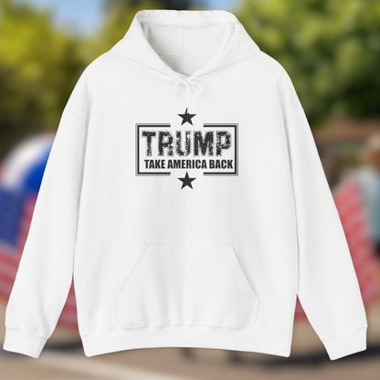 Take America Back 2024 Trump Hooded Sweatshirt