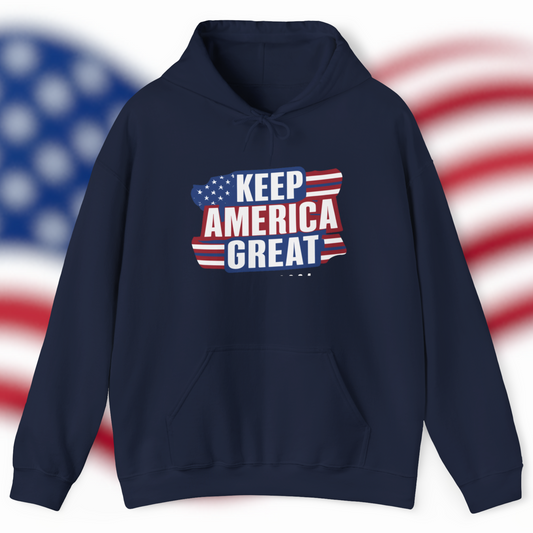 Keep America Great, Trump 2024 Hoodie