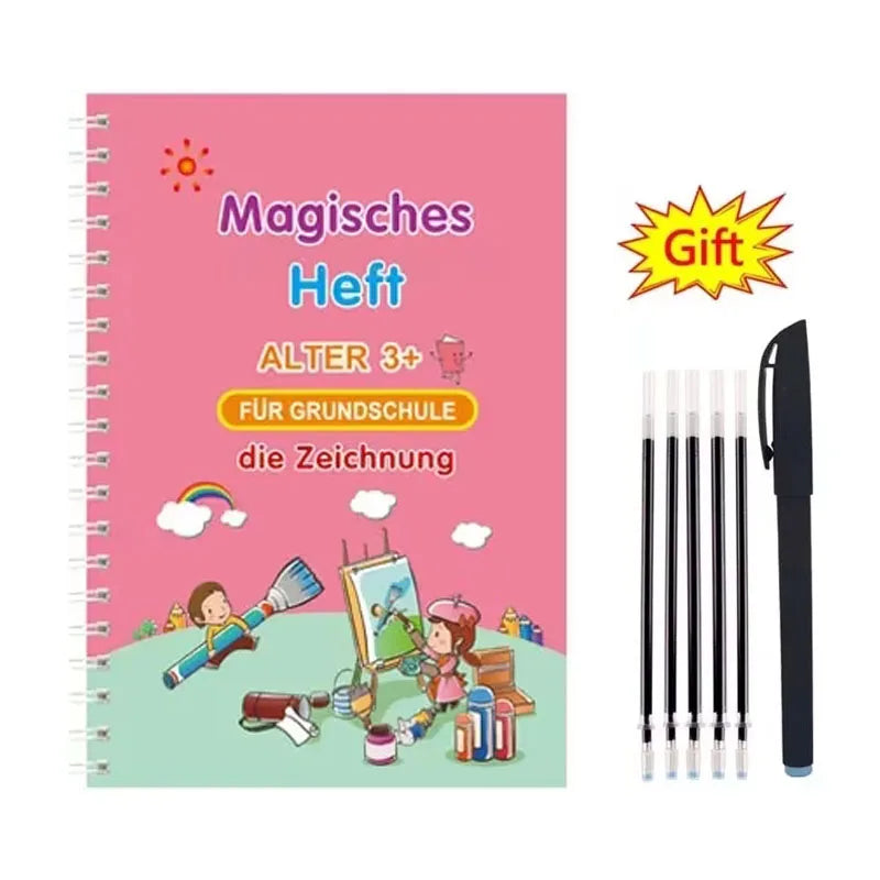 Unlock Your Child's Writing Potential with Our Magic Copybook - Free Shipping on All Orders!