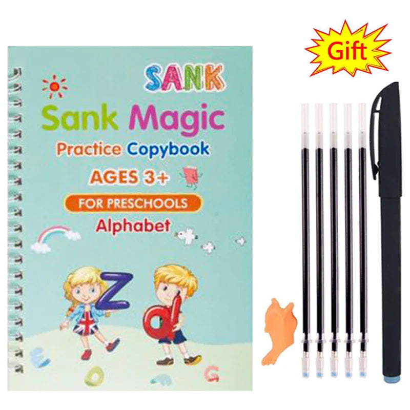 Unlock Your Child's Writing Potential with Our Magic Copybook - Free Shipping on All Orders!