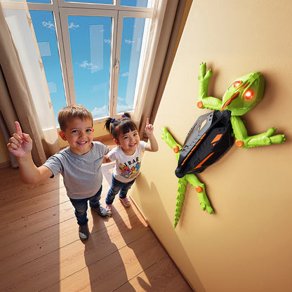 Wall Crawler Gecko Toy | LED RC Fun Toy For Indoors