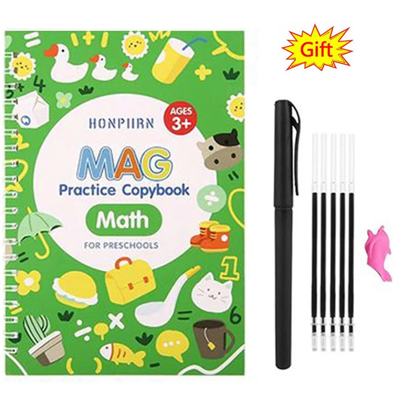 Unlock Your Child's Writing Potential with Our Magic Copybook - Free Shipping on All Orders!