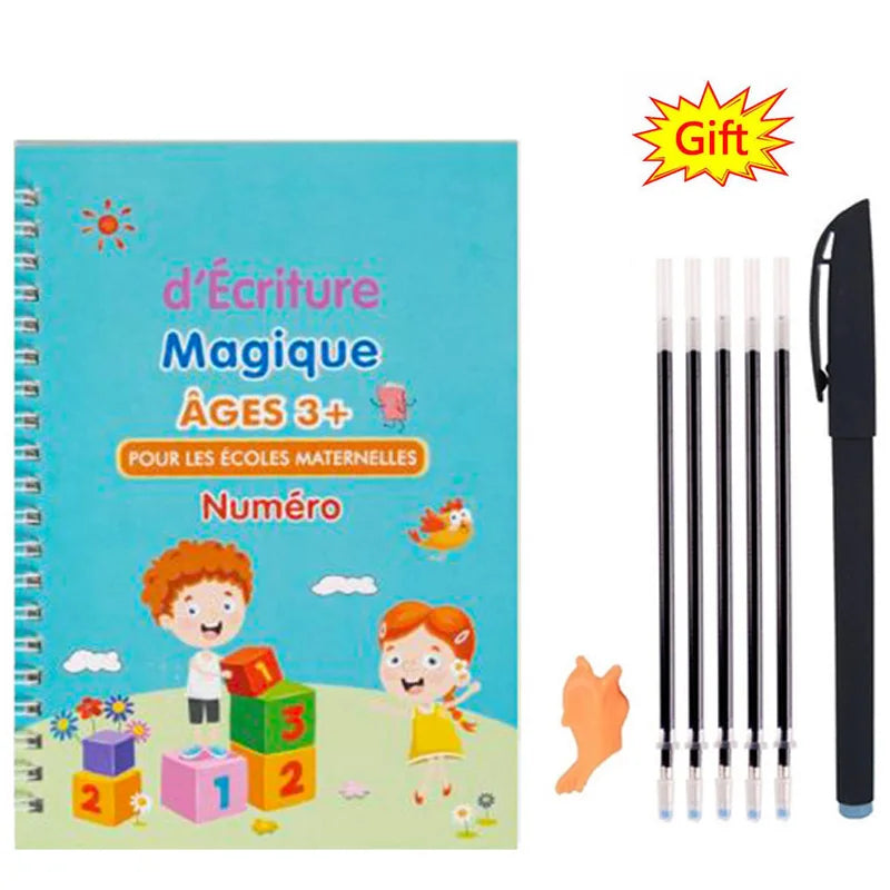 Unlock Your Child's Writing Potential with Our Magic Copybook - Free Shipping on All Orders!