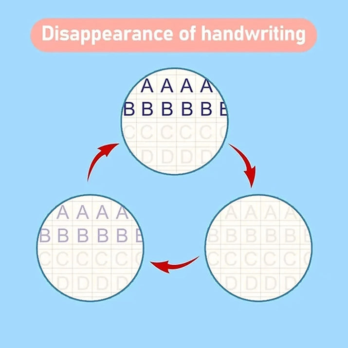 Unlock Your Child's Writing Potential with Our Magic Copybook - Free Shipping on All Orders!
