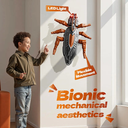 Wall Crawler Gecko Toy | LED RC Fun Toy For Indoors