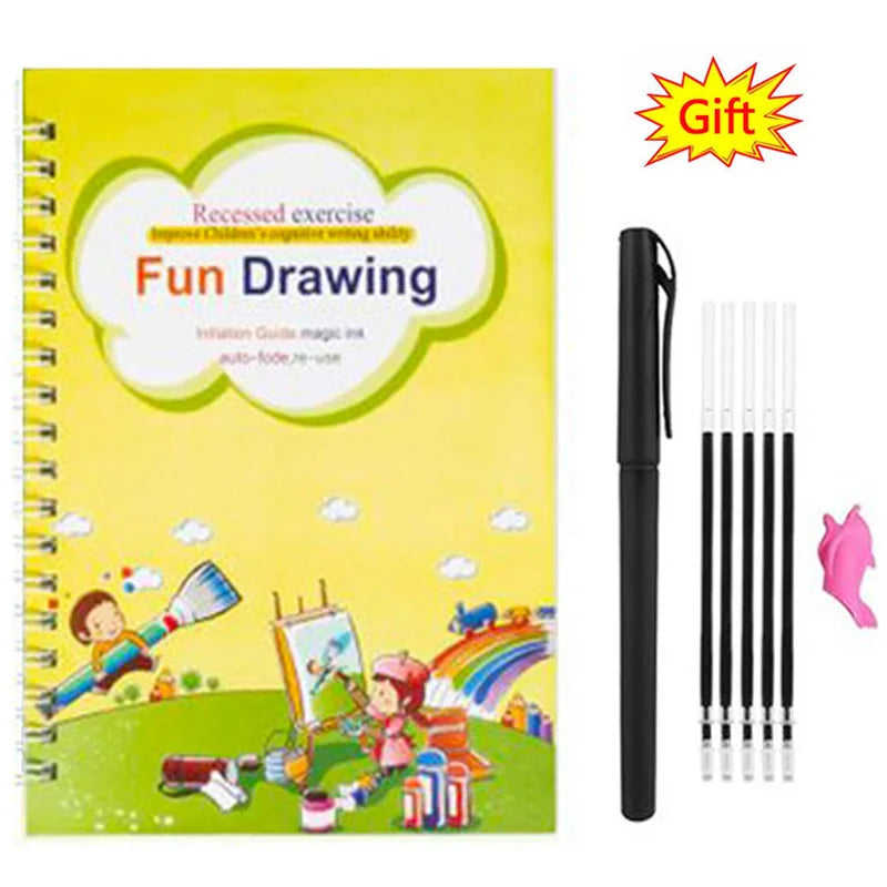 Unlock Your Child's Writing Potential with Our Magic Copybook - Free Shipping on All Orders!