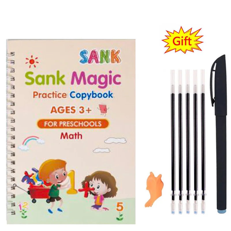 Unlock Your Child's Writing Potential with Our Magic Copybook - Free Shipping on All Orders!