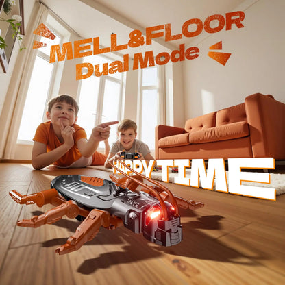 Wall Crawler Gecko Toy | LED RC Fun Toy For Indoors