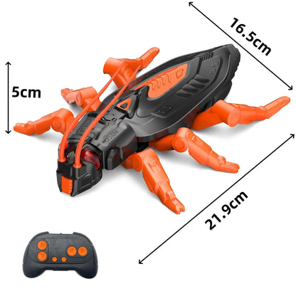 Wall Crawler Gecko Toy | LED RC Fun Toy For Indoors