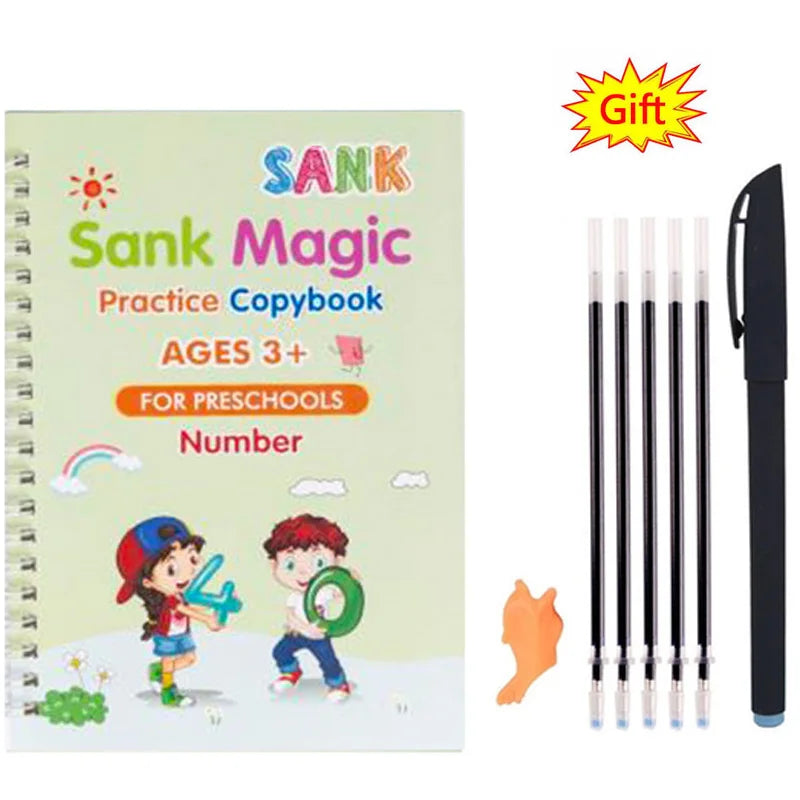 Unlock Your Child's Writing Potential with Our Magic Copybook - Free Shipping on All Orders!