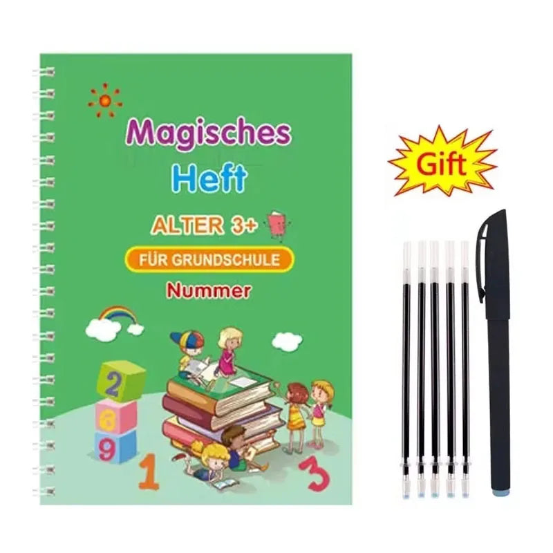 Unlock Your Child's Writing Potential with Our Magic Copybook - Free Shipping on All Orders!
