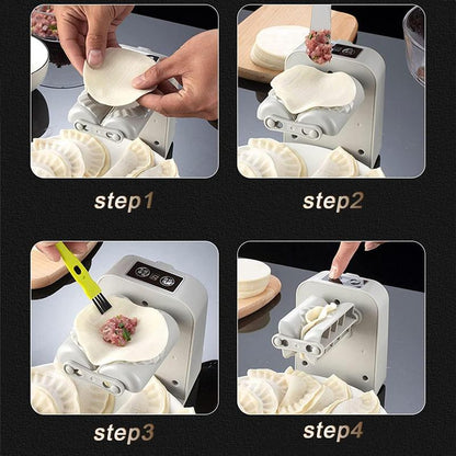 1Pc Automatic Electric Dumpling Maker Machine, Automatic Rapid Forming Dumpling Machine Mold, Adjustable & Easy to Operate Home Dumpling Press