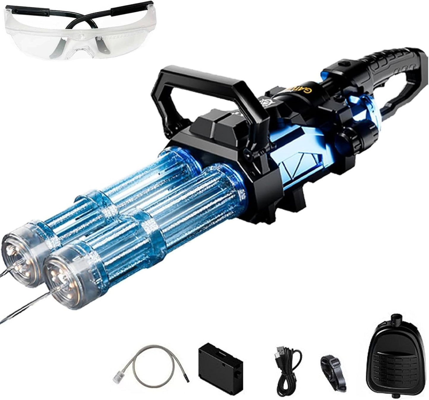 Electric Gatling Water Gun High Power Summer Battle Toy.