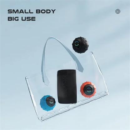 5 Speed High Intensity Vibrating Massage Ball for Muscle and Plantar Fasciitis Pain Relief Yoga Fitness Electric Massage Roller